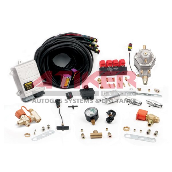 CNG комплект инжекторной системы 3-4 цил. Safefast OBDII 5201